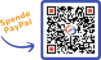 QR-Code für eine Spende über PayPal